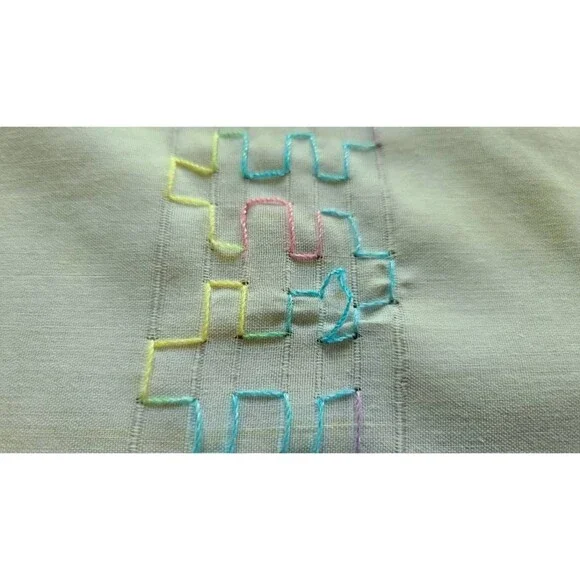 Embroidered Table Topper - Picture 9 of 10